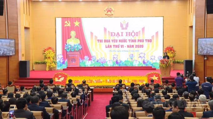 Đại hội thi đua yêu nước tỉnh Phú Thọ lần thứ VI.
