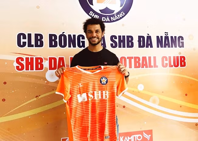 Cầu thủ Hedipo Gustavo ra nhập SHB Đà Nẵng. Ảnh: bongda24h.vn