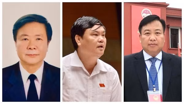 Các ông Ngô Hồng Phúc, Trần Hồng Hà, Phạm Quốc Hưng vừa được bổ nhiệm làm Thẩm phán TAND tối cao