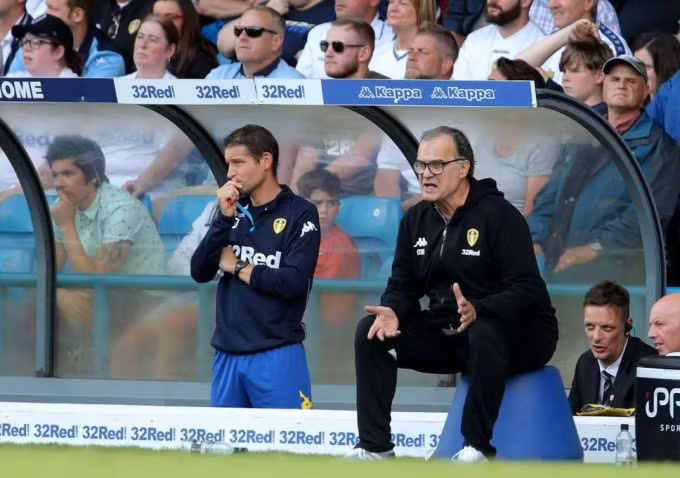 Chiến lược gia nổi tiếng người Argentina - ông Marcelo Bielsa, người đem đến thành công cho Leeds Utd . Ảnh: TL