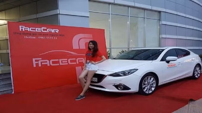 FaceCar vốn là phần mềm ứng dụng gọi xe qua smartphone.
