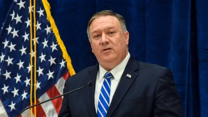 Ngoại trưởng Mỹ Mike Pompeo đã bác bỏ hầu hết những yêu sách về chủ quyền của Trung Quốc ở Biển Đông - Ảnh: Reuters