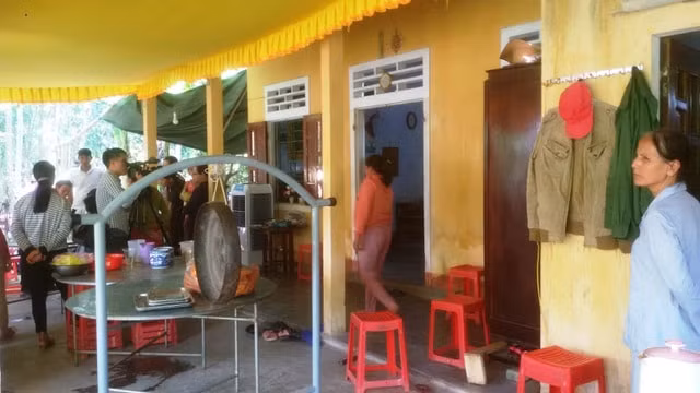 Ngôi nhà, nơi xảy ra sự việc thương tâm. Ảnh: TL.