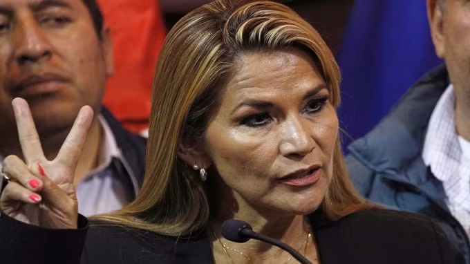 Tổng thống Bolivia Jeanine Anez. Ảnh: TL