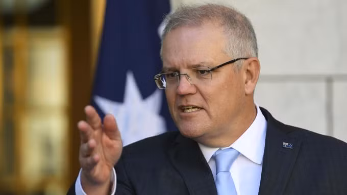 Thủ tướng Australia Scott Morrison. Ảnh: Reuters