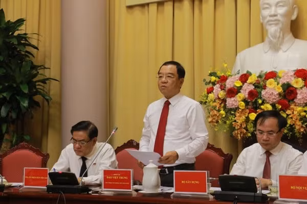 Chủ nhiệm Văn phòng Chủ tịch nước Đào Việt Trung chủ trì buổi họp báo