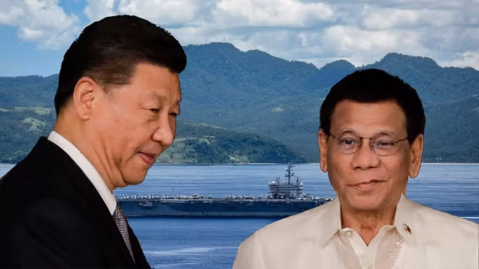 Trung Quốc và Philippines 'hâm nóng' quan hệ sau những bất động về tranh chấp ở Biển Đông - Ảnh: Nikkei/US navy