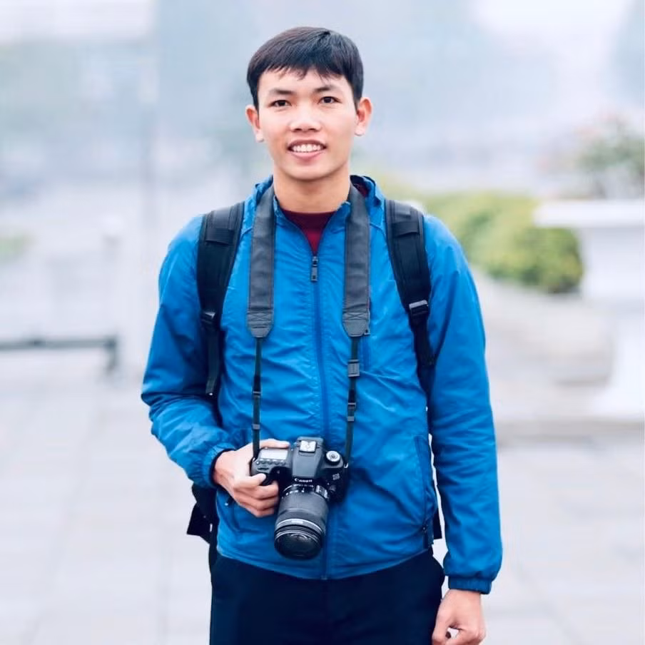Phóng viên Doãn Hòa - Hội Nhà báo TP. HCM. Ảnh: NVCC.