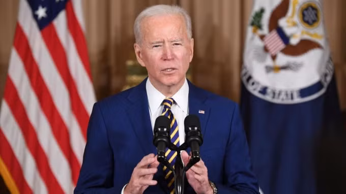 Chính quyền của Tổng thống Joe Biden cáo buộc Nga can thiệp bầu cử năm 2020 và có thể áp đặt lệnh trừng phạt vào tuần tới - Ảnh: Reuters