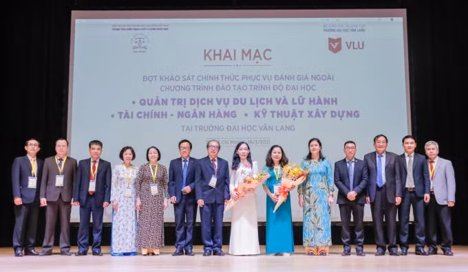 Đoàn chuyên gia đánh giá ngoài sẽ có 6 ngày khảo sát và làm việc nhằm thực hiện công tác kiểm định chất lượng chương trình đào tạo