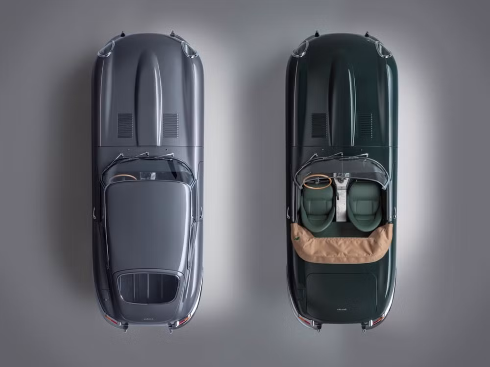 Bộ sưu tập Jaguar E-Type 60 với tổng cộng 12 chiếc E-Type được hồi sinh. Ảnh: Jaguar
