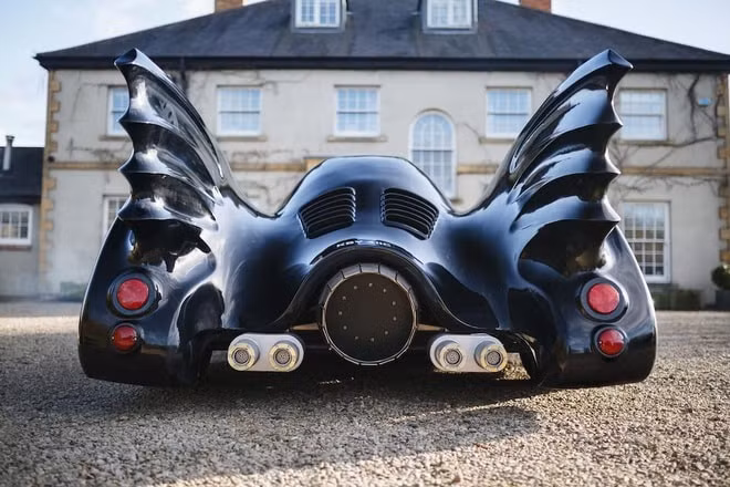 Siêu xe Batmobile. Ảnh: Bonhams