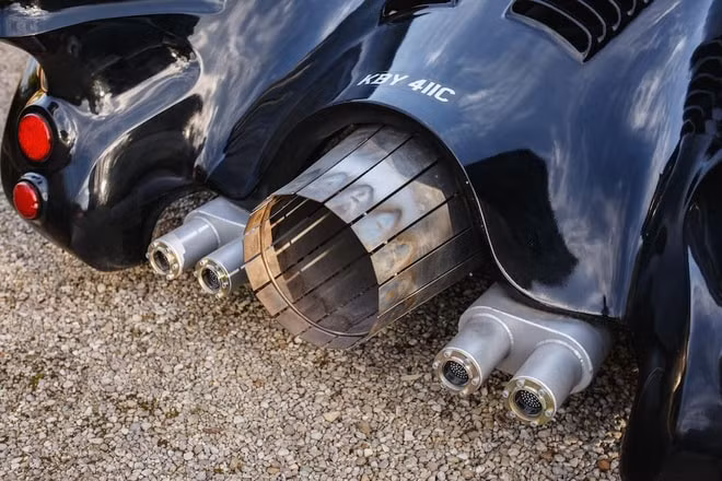 Siêu xe Batmobile. Ảnh: Bonhams