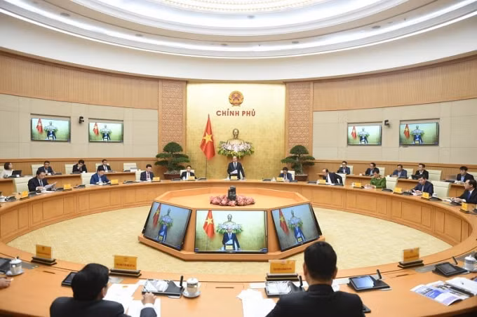 Quang cảnh cuộc họp.