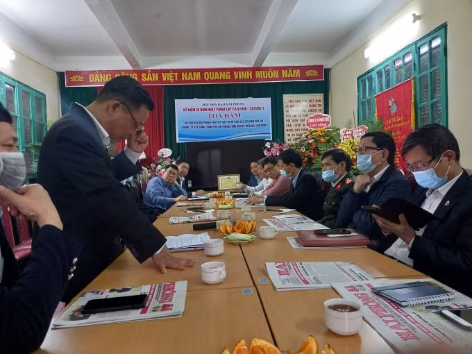 Toạ đàm kỉ niệm 35 năm thành lập Hội nhà báo Hải Phòng 