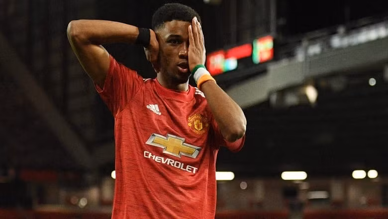 Thần đồng Diallo ghi bàn mở tỉ số cho Man Utd. Ảnh: internet