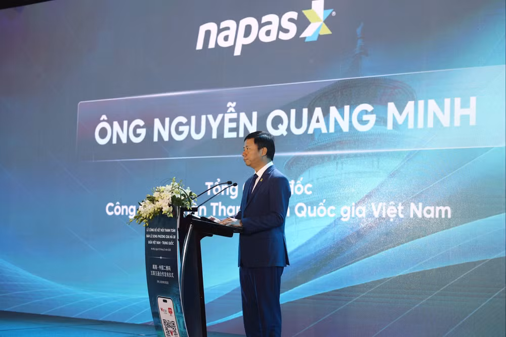 Ông Nguyễn Quang Minh - TGĐ NAPAS