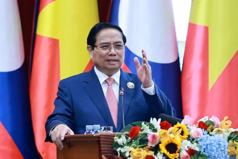 Thủ tướng: Phải chắt chiu và khai thác hiệu quả từng sáng kiến của doanh nghiệp Việt Nam - Lào- Ảnh 5.