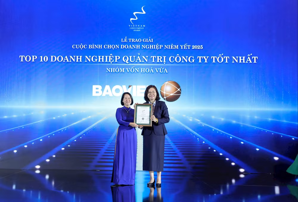 BaoViet_ Top 10 doanh nghiệp quản trị công ty tốt nhất