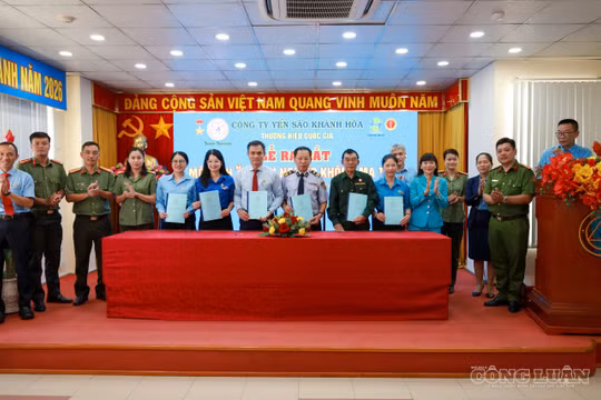 Công ty Yến sào Khánh Hòa ra mắt mô hình 'doanh nghiệp không ma túy'