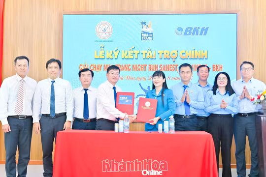 Yến sào Khánh Hòa đồng hành cùng giải chạy Nha Trang Night Run Sanest, Sanvinest Báo Khánh Hòa năm 2026