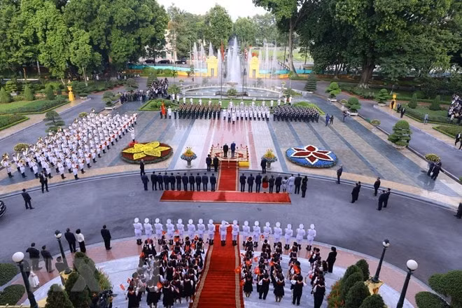 tong bi thu chu tri le don chinh thuc tong thong hoa ky joe biden hinh 2