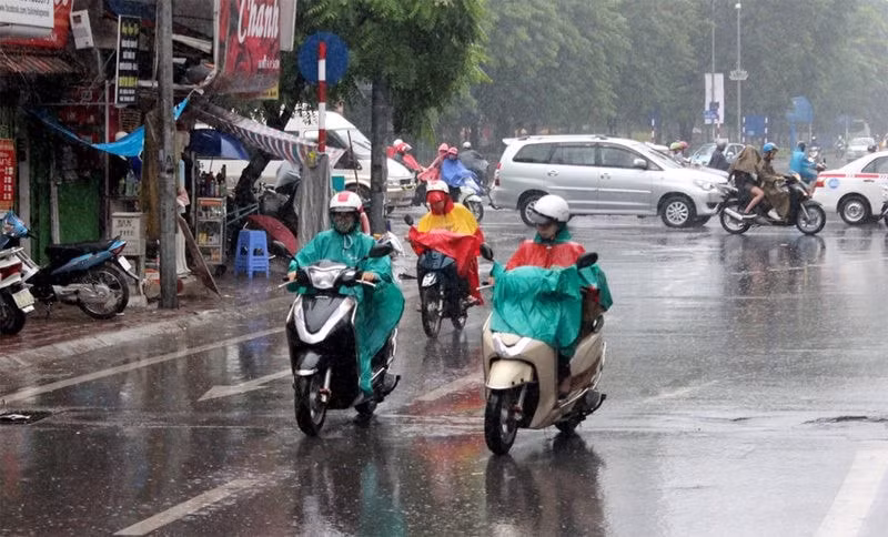 du bao thoi tiet 11 9 2023 bac bo va bac trung bo mua lon hinh 1