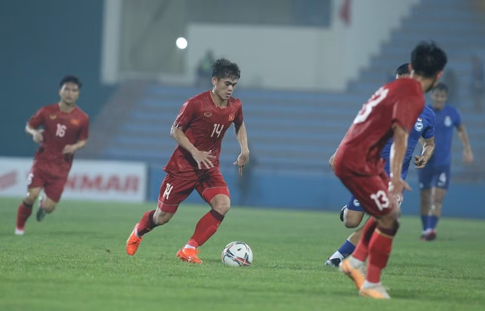 hang thu sai lam u23 viet nam hoa that vong truoc u23 singapore hinh 1