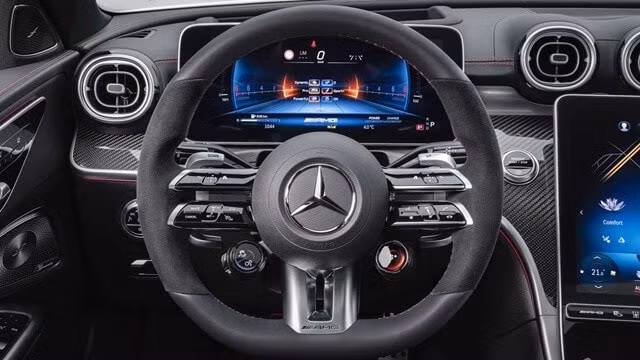 mercedes amg c43 2023 gia tu 59900 usd doi thu cua bmw m340i va audi s4 hinh 6