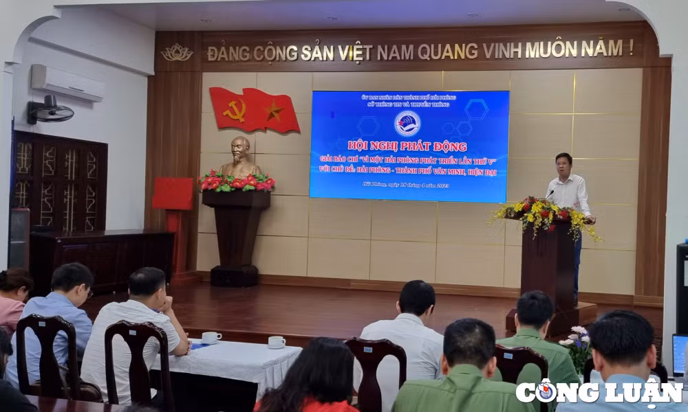 hai phong phat dong giai bao chi vi mot hai phong phat trien lan thu v hinh 1