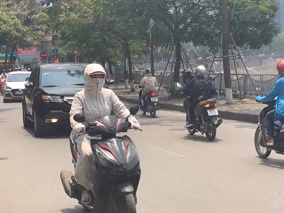 Miền Bắc sẽ nắng nóng từ ngày 16 - 19/5, với nhiệt độ cao nhất phổ biến 35-38 độ C. Ảnh: Minh Đạt