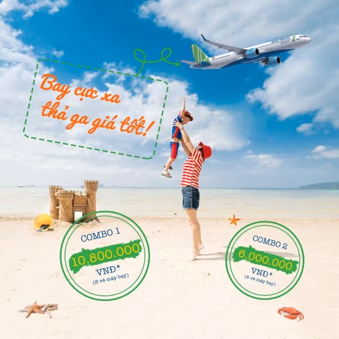 Bamboo Airways - Hãng hàng không của sự hiếu khách tung ra chương trình đồng giá “Bay cực xa, thả ga giá tốt” với nhiều ưu đãi hấp dẫn
