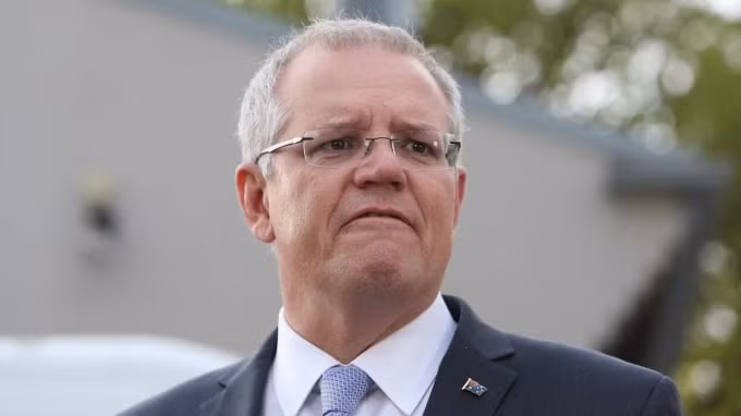 Thủ tướng Australia Scott Morrison. Ảnh: NA