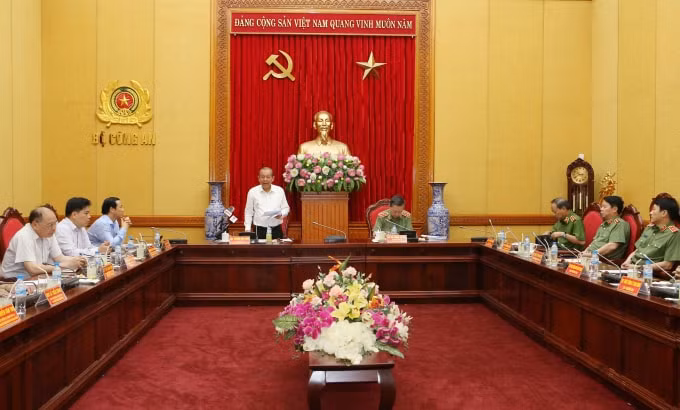 Quang cảnh cuộc họp. Ảnh: VGP