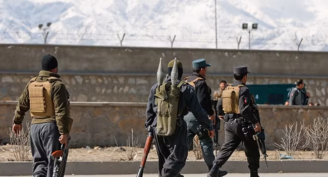 Cảnh sát Afghanistan. Ảnh: Reuters