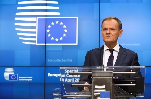 Chủ tịch EC Donald Tusk. Ảnh: Reuters