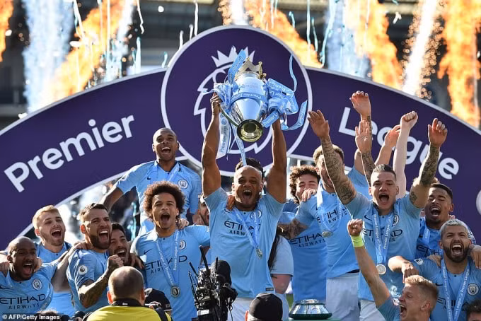 Chức vô địch hoàn toàn xứng đáng của Manchester City. Ảnh: Getty
