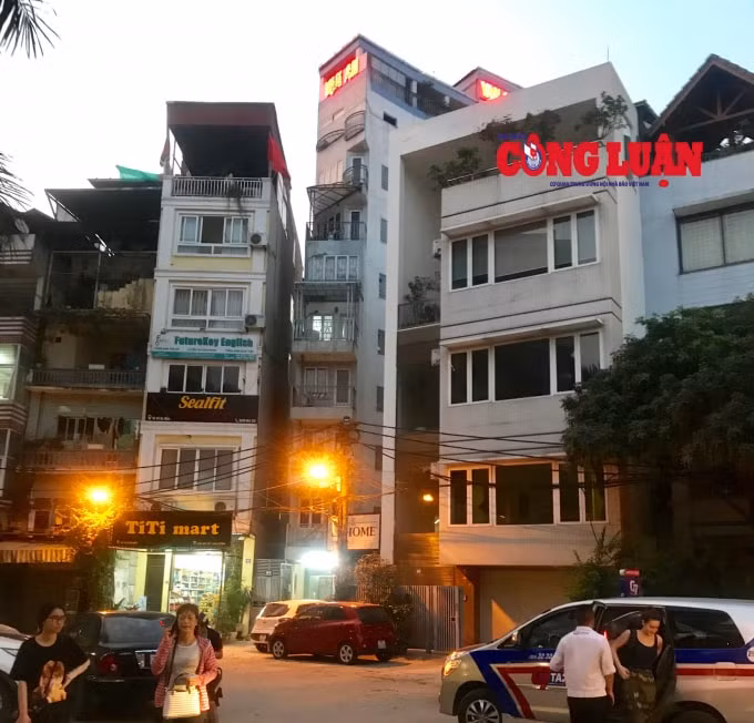 Nhiều công trình mỏng, méo; có dấu hiệu vi phạm trật tự xây dựng xuất hiện ngày càng nhiều trên địa bàn phường Trung Phụng