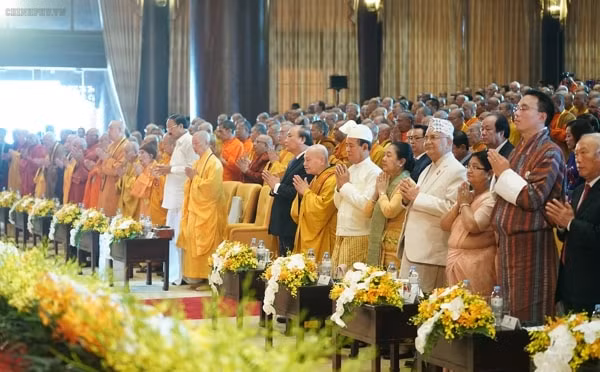 Các đại biểu tham dự Đại lễ Vesak Liên Hợp quốc 2019. Ảnh: VGP