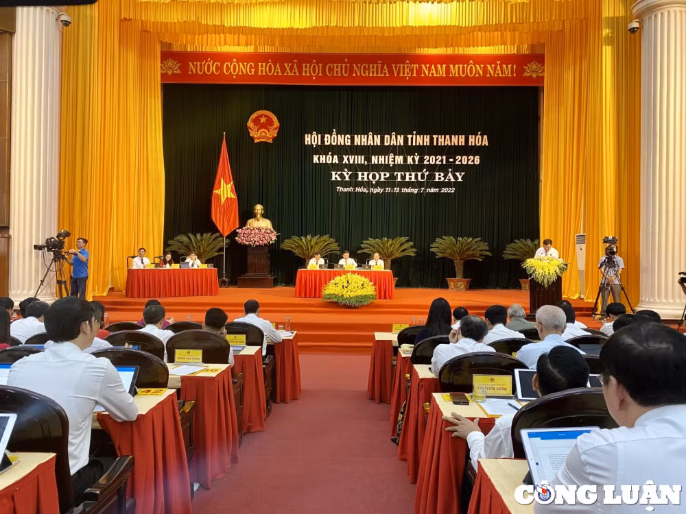 ky hop thu bay hdnd tinh thanh hoa chat van nhieu van de nong lien quan cac du an cham tien do hinh 1