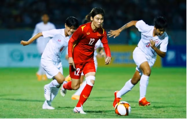 thang myanmar 4 0 tuyen nu viet nam gianh ve vao ban ket aff cup 2022 hinh 1