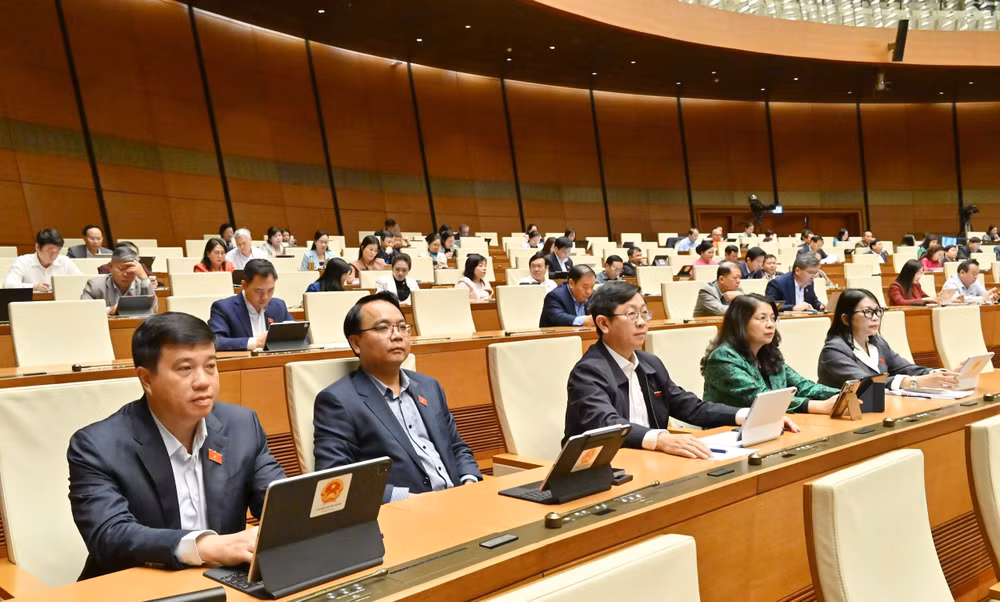 Các đại biểu tại phiên họp