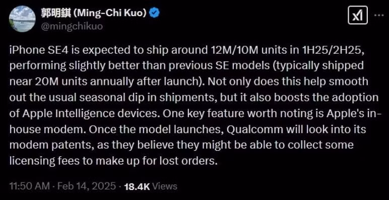 qualcomm nham toi apple khi iphone se 4 du kien dat doanh so ky luc hinh 2