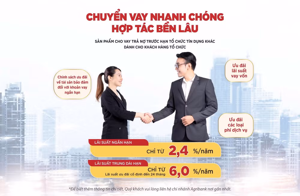 agribank tiep tuc trien khai cho vay tra no truoc han to chuc tin dung khac trong nam 2025 hinh 1