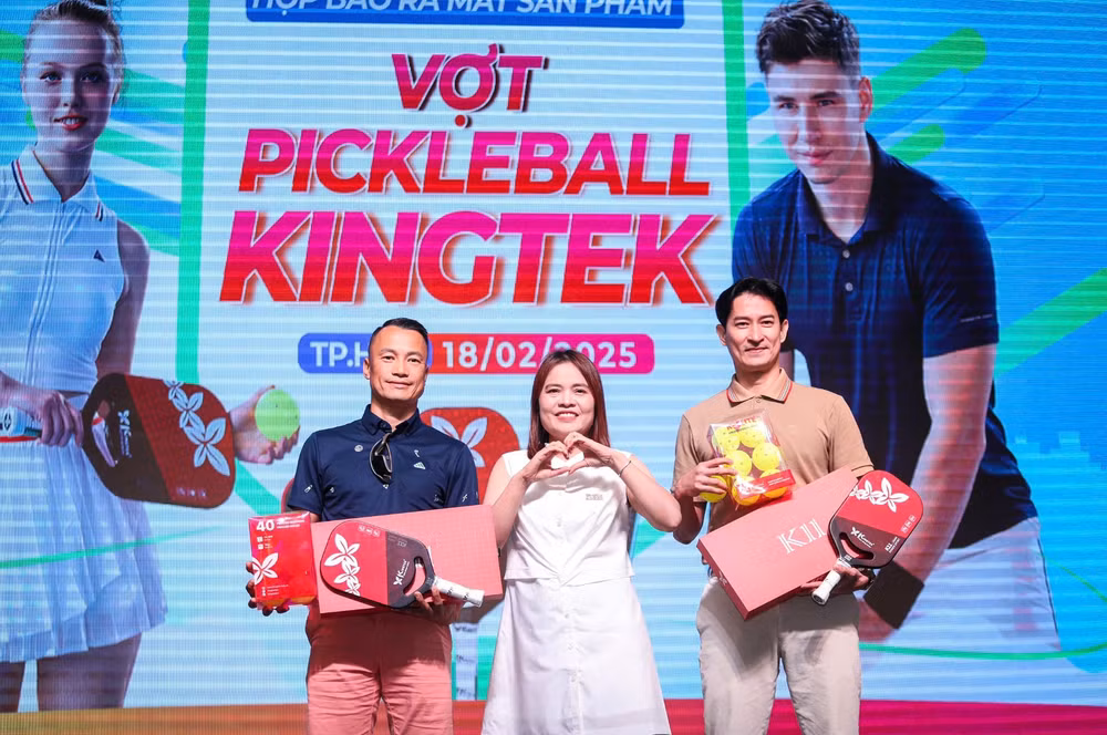 ra mat san pham vot mon the thao hot trend pickleball mang thuong hieu viet nam hinh 3