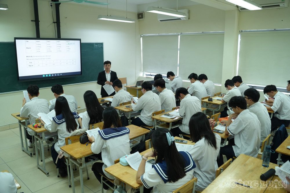 Đáng chú ý, Bộ GD&ĐT không yêu cầu học sinh phải sử dụng tài khoản cá nhân hoặc những công cụ AI chưa được rà soát. clo_br_dsc07915.jpg