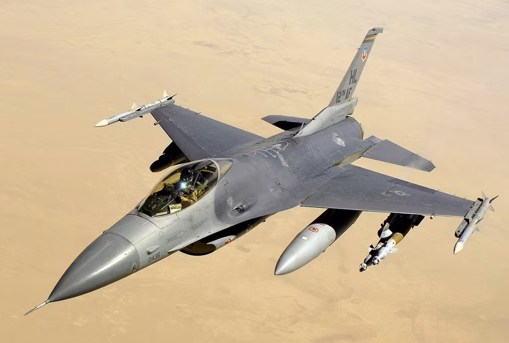 Máy bay F-16 Fighting Falcon Block 40 của Không quân Mỹ. Ảnh: Quân đội Mỹ