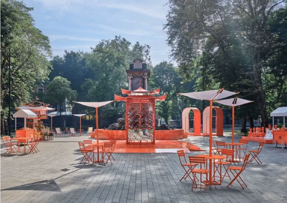 lan dau co mat tai ha noi kiosk tru danh le monde dhermes khien nguoi ta phai dong tinh cool qua hinh 2