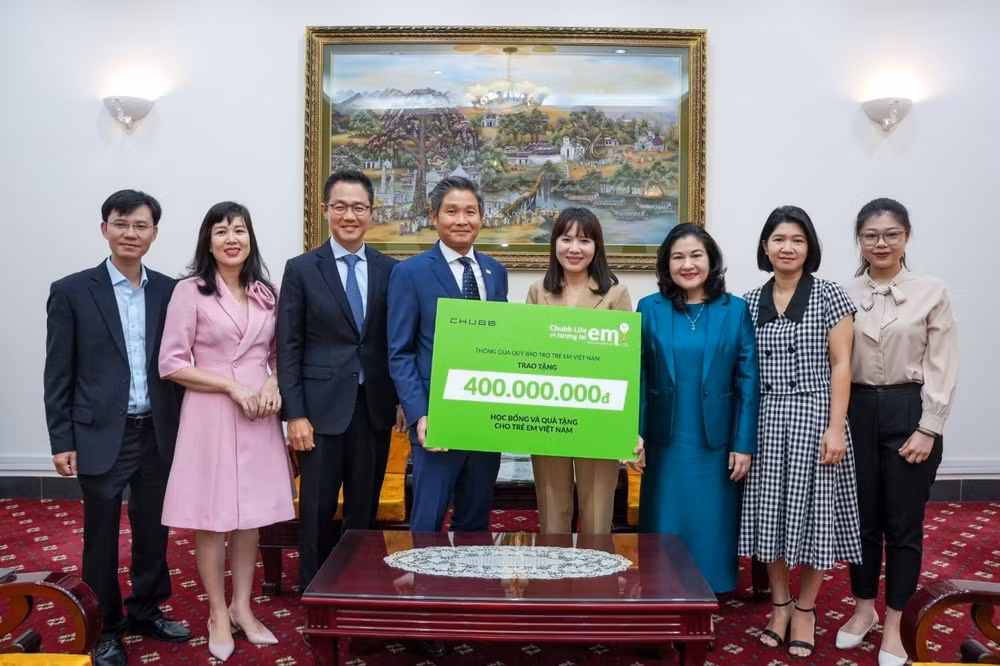 chubb life va quy bao tro tre em viet nam ra mat chuong trinh vi tre em hinh 2