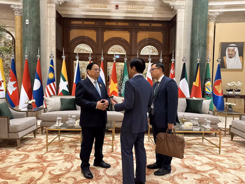 thu tuong pham minh chinh gap go hoi kien cac nha lanh dao qatar oman va philippines hinh 3